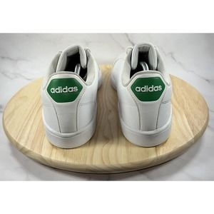 adidas cloudfoam white green
